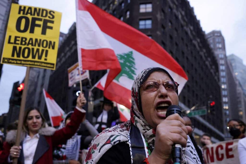 متظاهرون أميركيون يحتجُّون على دعم واشنطن لإسرائيل (صور)