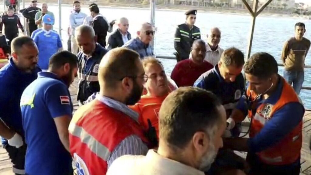 5 more have been rescued after tourist yacht sank in Egypt’s Red Sea