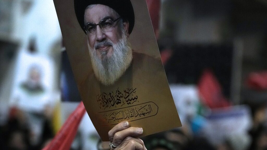 Hezbollah leader Nasrallah was killed last year inside the war operations room, aide says